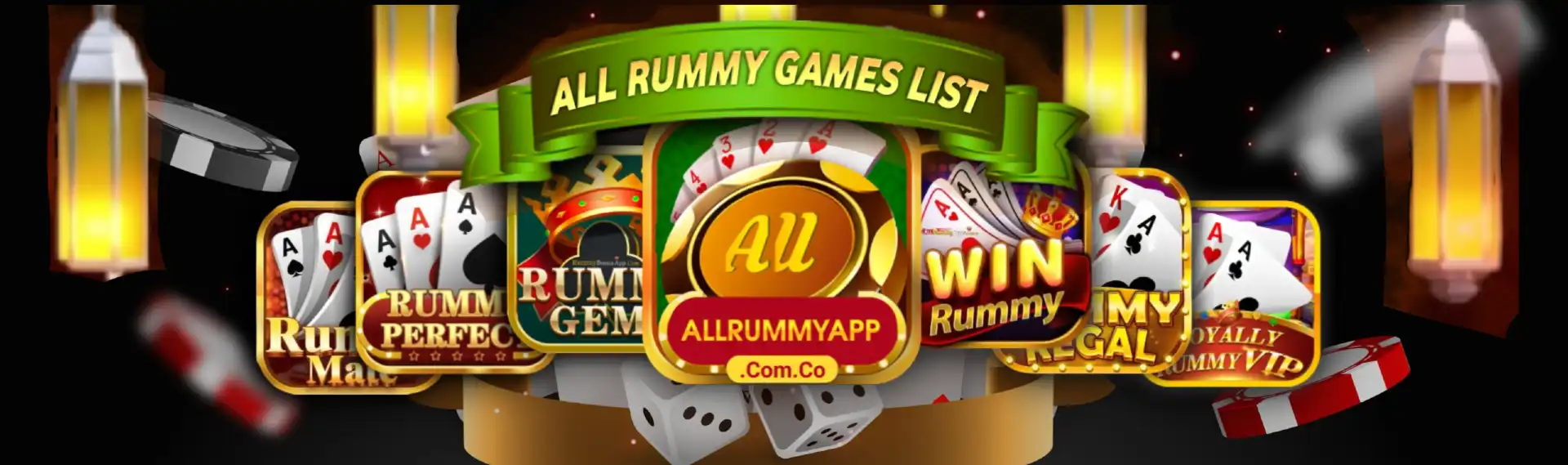 All Rummy App Header Banner